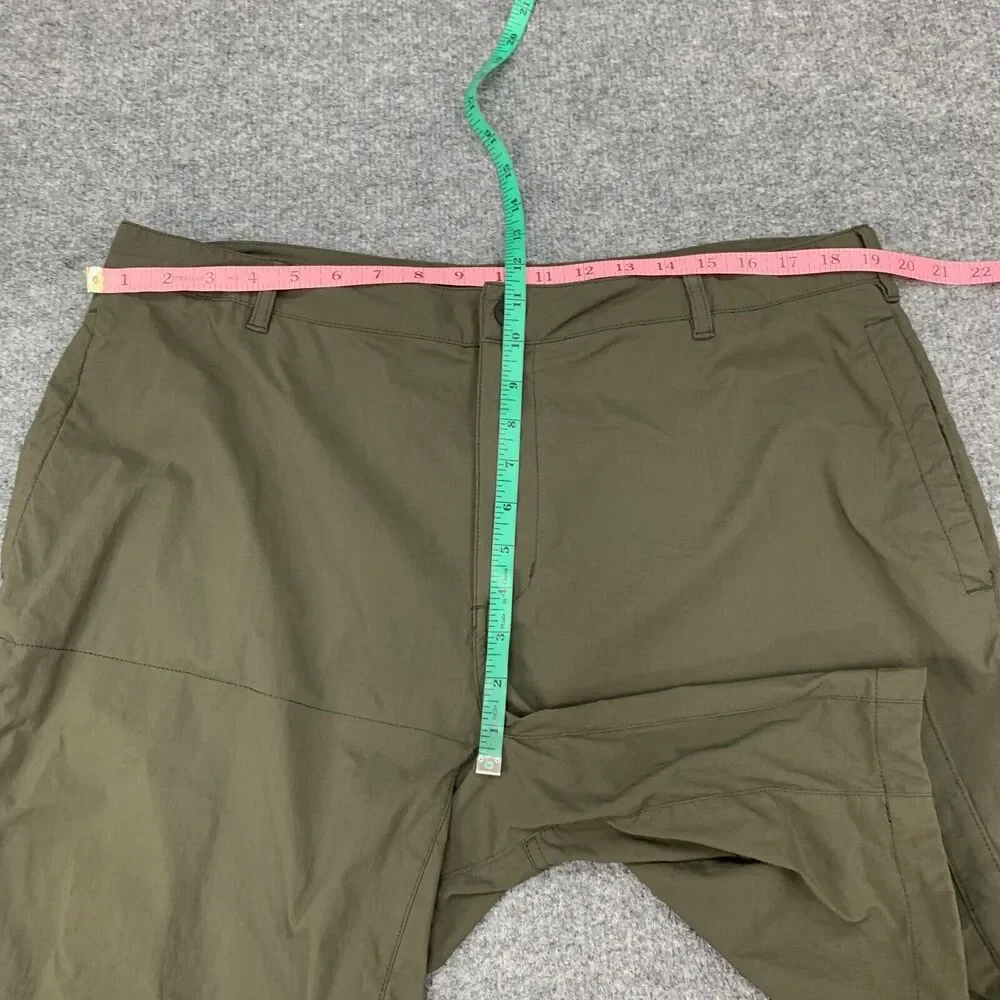 The North Face Shorts‎ Mens 38 Avocado Green Stretch Nyon Active Outdoor Hiking